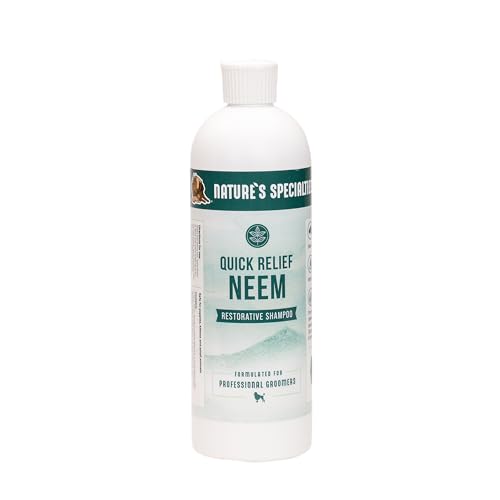 Nature's Specialties Quick Relief Neem Hundeshampoo - Medizinisches Shampoo für Juckende Haut - Reinigt Gründlich & Pflegt das Fell - Spendet Feuchtigkeit für Trockene, Juckende Haut, 473ml Nature's Specialties Quick Relief Neem Hundeshampoo - Medizinisches Shampoo für Juckende Haut - Reinigt Gründlich & Pflegt das Fell - Spendet Feuchtigkeit für Trockene, Juckende Haut, 473ml von Nature?s Specialties Mfg