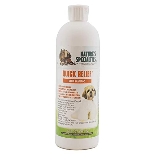 Nature's Specialties Quick Relief Neem Shampoo for Pets, 16-Ounce by Nature's Specialties Mfg von Nature?s Specialties Mfg