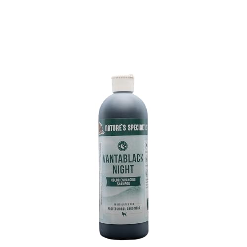Nature's Specialties Vantablack Night Hundeshampoo - Shampoo für Dunkles Fell für Hunde - Intensiviert Schwarze & Andere Dunkle Farben - Reinigt Gründlich & Pflegt - Kräuterduft, 473ml Nature's Specialties Vantablack Night Hundeshampoo - Shampoo für Dunkles Fell für Hunde - Intensiviert Schwarze & Andere Dunkle Farben - Reinigt Gründlich & Pflegt - Kräuterduft, 473ml von Nature?s Specialties Mfg