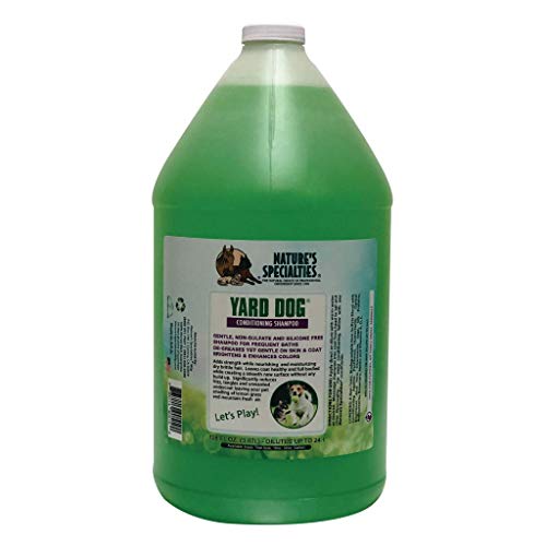 Nature's Specialties Yard Dog Shampoo für Hunde & Katzen - Sensitiv Hundeshampoo - Pflegendes Shampoo für Hunde - Entfettung & Tiefenreinigung - Sanfte Formel - Frischer Duft, 3.8L Nature's Specialties Yard Dog Shampoo für Hunde & Katzen - Sensitiv Hundeshampoo - Pflegendes Shampoo für Hunde - Entfettung & Tiefenreinigung - Sanfte Formel - Frischer Duft, 3.8L von Nature?s Specialties Mfg
