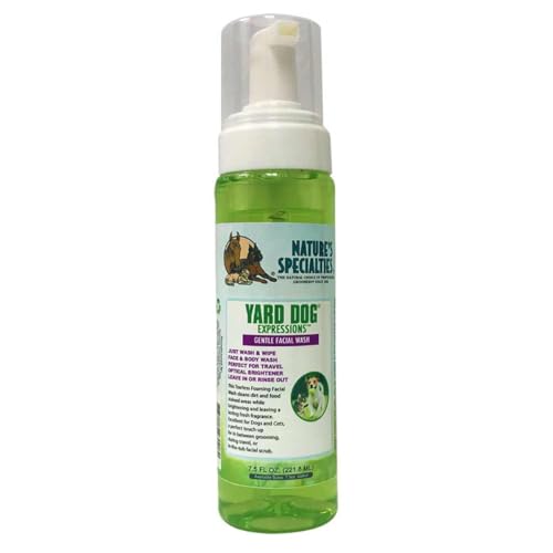 Nature's Specialties Yard Dog Waterless Foam Hundeshampoo - Hundetrockenshampoo - Sanftes schäumendes Gesichtswasser - Tiefenreinigung & Pflege - Langanhaltender Duft, 222ml Nature's Specialties Yard Dog Waterless Foam Hundeshampoo - Hundetrockenshampoo - Sanftes schäumendes Gesichtswasser - Tiefenreinigung & Pflege - Langanhaltender Duft, 222ml von Nature?s Specialties Mfg