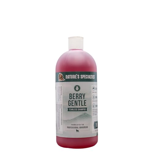 Nature's Specialties Berry Gentle Hundeshampoo - Sanftes Reinigungsshampoo für Trockene, Juckende Haut - Sanfte Gesichts und Körperreinigung - Ideal für Welpen - Beerenduft, 946ml Nature's Specialties Berry Gentle Hundeshampoo - Sanftes Reinigungsshampoo für Trockene, Juckende Haut - Sanfte Gesichts und Körperreinigung - Ideal für Welpen - Beerenduft, 946ml von Nature?s Specialties Mfg