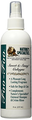 Nature's Specialties Sweet & Sassy Hunde Parfüm Spray - Süßer Maulbeer-Duftspray für Hunde - Langanhaltender Hundeparfüm-Spray - Ideal für die Anwendung nach dem Baden, 237ml Nature's Specialties Sweet & Sassy Hunde Parfüm Spray - Süßer Maulbeer-Duftspray für Hunde - Langanhaltender Hundeparfüm-Spray - Ideal für die Anwendung nach dem Baden, 237ml von Nature?s Specialties Mfg