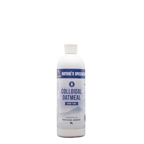 Nature's Specialties Colloidal Oatmeal Creme Rinse Conditioner für Hunde - Medizinische Pflegespülung - Lindert Juckende und Gereizte Haut - Spendet Körper und Feuchtigkeit, 473ml von Nature?s Specialties Mfg