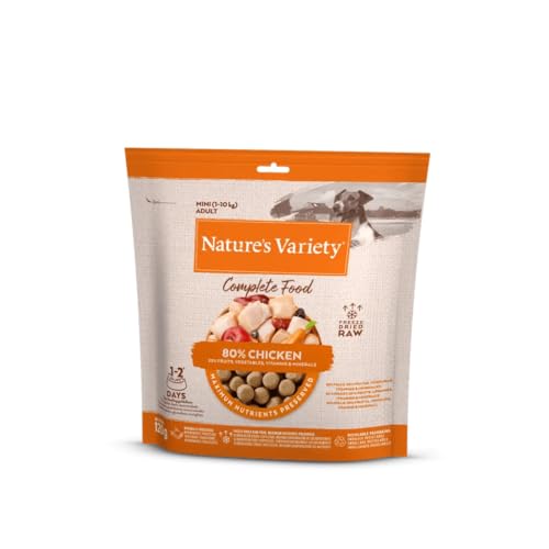 Nature's Variety - Freezed Dried – Alleinfuttermittel für Mini-Hunde mit Huhn – 120 g Nature's Variety - Freezed Dried – Alleinfuttermittel für Mini-Hunde mit Huhn – 120 g von Nature's Variety