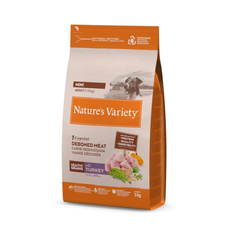 Nature's Variety Healthy Grains Adult Mini Truthahn - 3 kg von Nature’s Variety