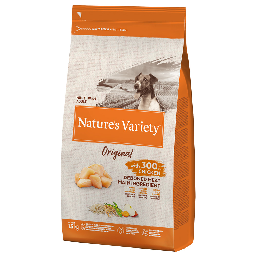 Nature's Variety Original Mini Adult Huhn - Sparpaket: 3 x 1,5 kg von Nature’s Variety