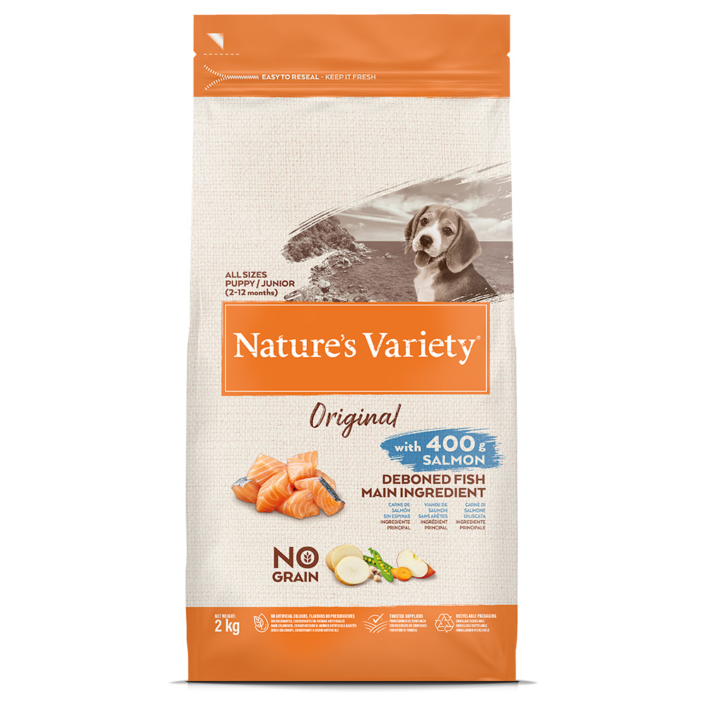 Nature's Variety Original No Grain Junior Lachs - 2 kg von Nature’s Variety