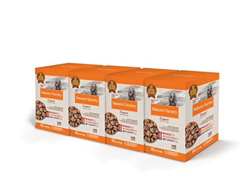 Nature's Variety Original No Grain Pasteten für ausgewachsene Hunde, 4 x 300 g, 4,8 kg Nature's Variety Original No Grain Pasteten für ausgewachsene Hunde, 4 x 300 g, 4,8 kg von Nature's Variety