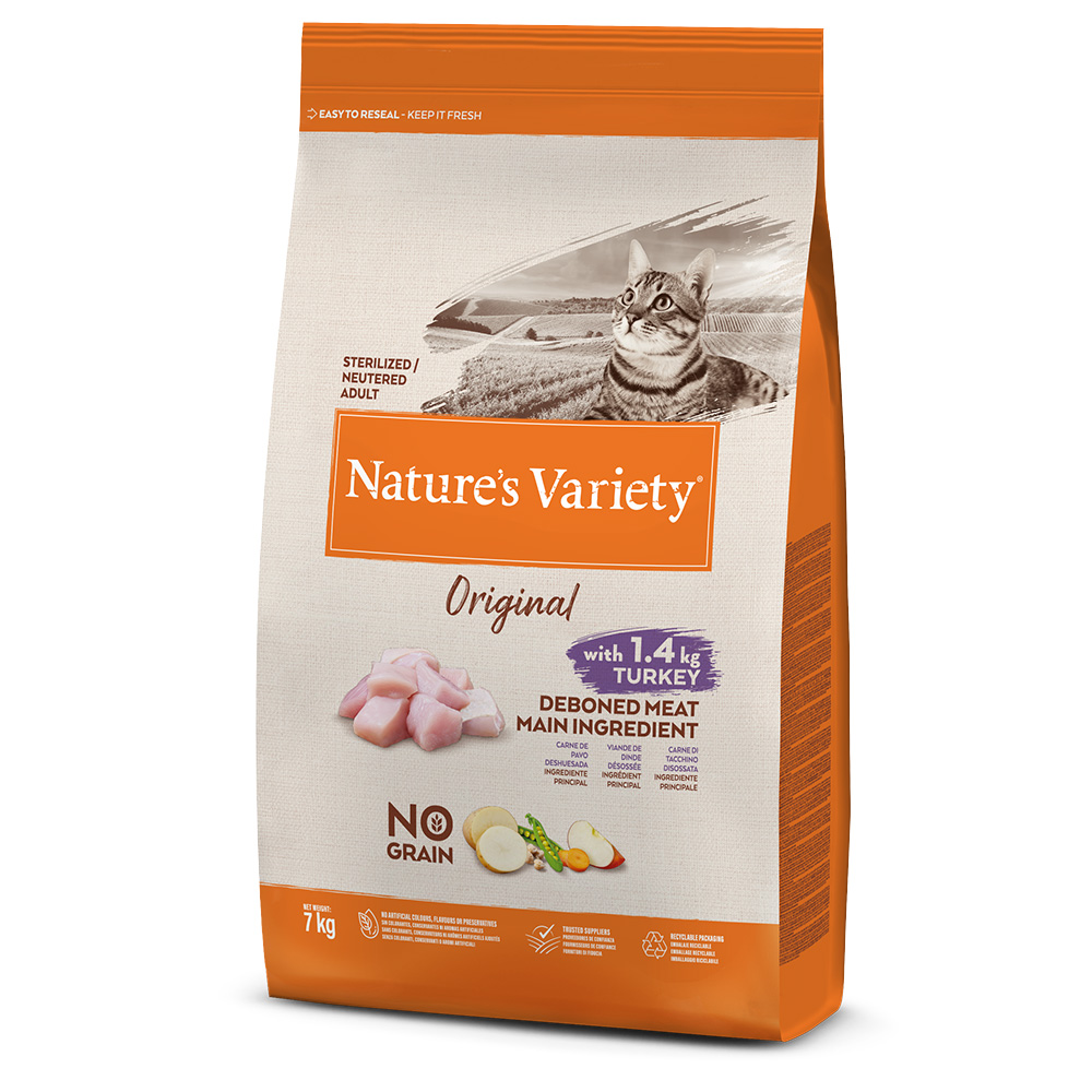 Nature's Variety Original No Grain Sterilised Truthahn - 7 kg von Nature’s Variety