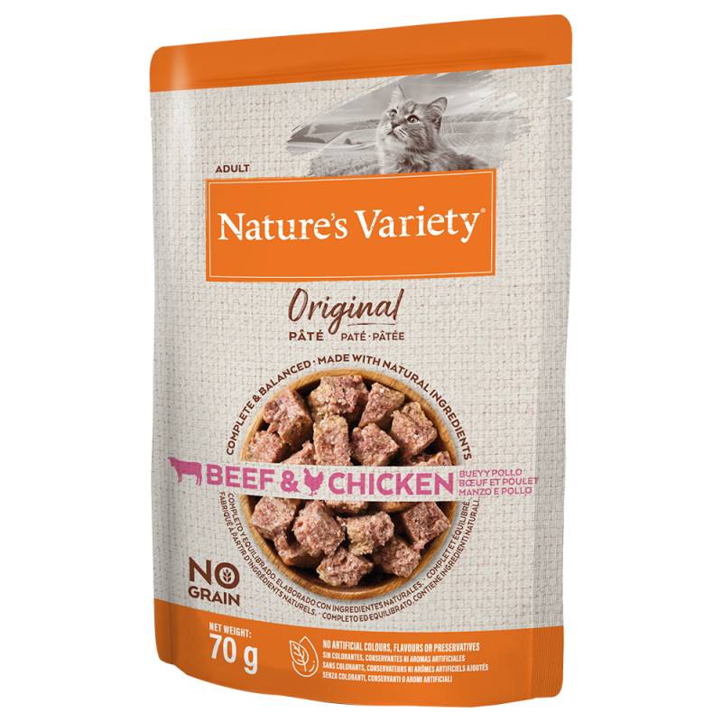 Nature's Variety Original Paté No Grain 12 x 70 g - Rind und Huhn von Nature’s Variety