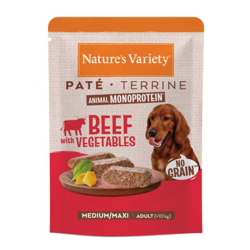 Nature's Variety Original Paté No Grain Adult zum Sonderpreis! - Medium/Maxi: Rind 16 x 300 g Nature's Variety Original Paté No Grain Adult zum Sonderpreis! - Medium/Maxi: Rind 16 x 300 g von Nature’s Variety
