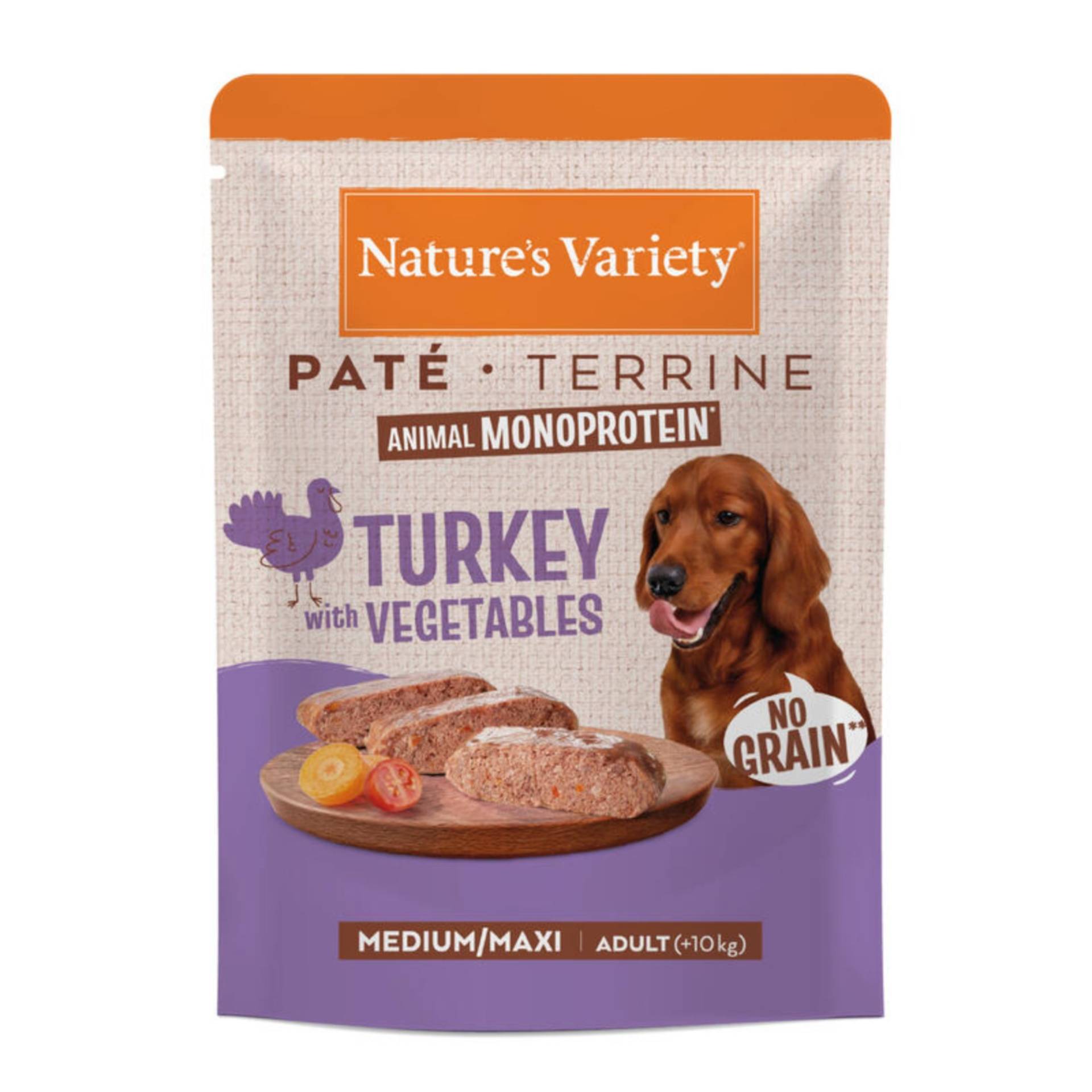 Nature's Variety Original Paté No Grain Adult zum Sonderpreis! - Medium/Maxi: Truthahn 16 x 300 g Nature's Variety Original Paté No Grain Adult zum Sonderpreis! - Medium/Maxi: Truthahn 16 x 300 g von Nature’s Variety