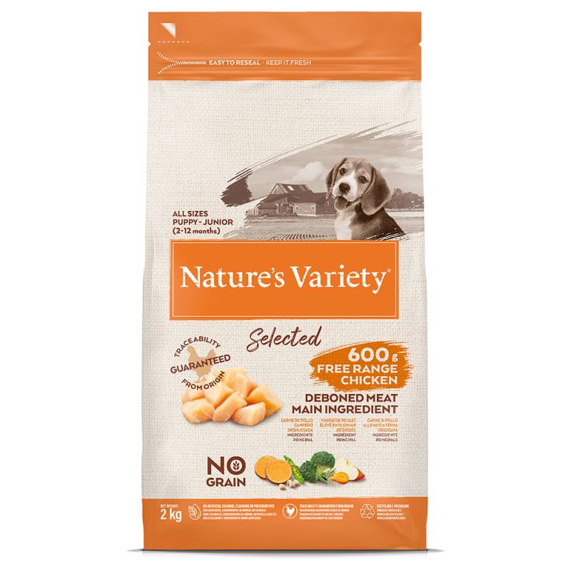 Nature's Variety Selected Junior Freilandhuhn - Sparpaket: 2 x 2 kg von Nature’s Variety