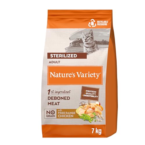 Nature's Variety Selected Katzenfutter sterilisiert mit Huhn ohne Knochen, Mehrfarbig, 7 kg (1 Stück) von Nature's Variety