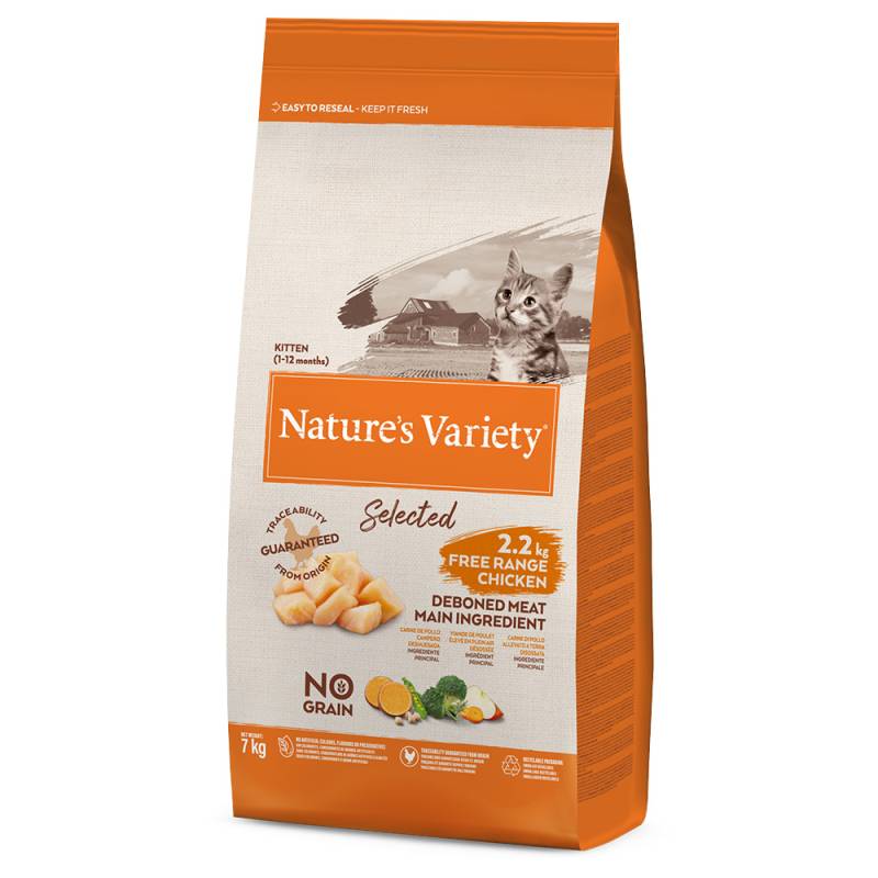 Nature's Variety Selected Kitten Freilandhuhn - 7 kg von Nature’s Variety