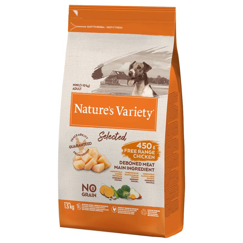 Nature's Variety Selected Mini Adult Freilandhuhn - 1,5 kg von Nature’s Variety