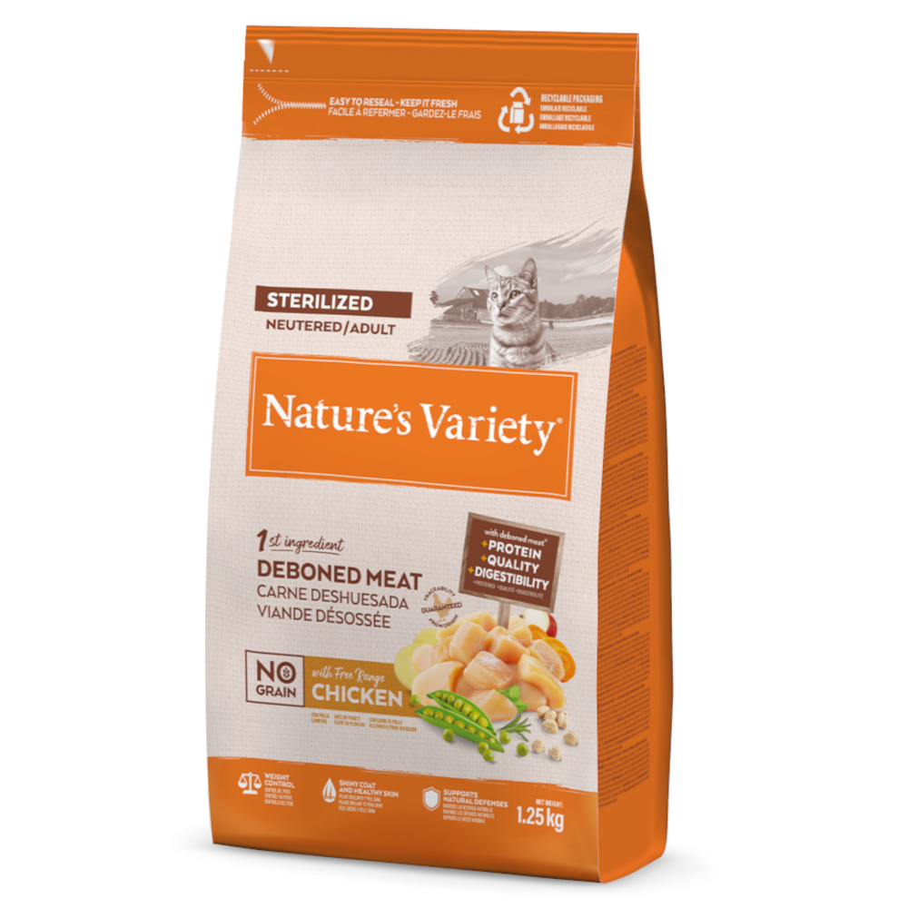 Nature's Variety Selected Sterilised Freilandhuhn - 1,25 kg von Nature’s Variety