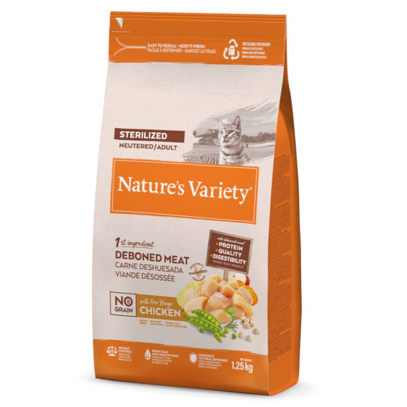 Nature's Variety No Grain Sterilized Adult Freilandhuhn - 1,25 kg von Nature’s Variety