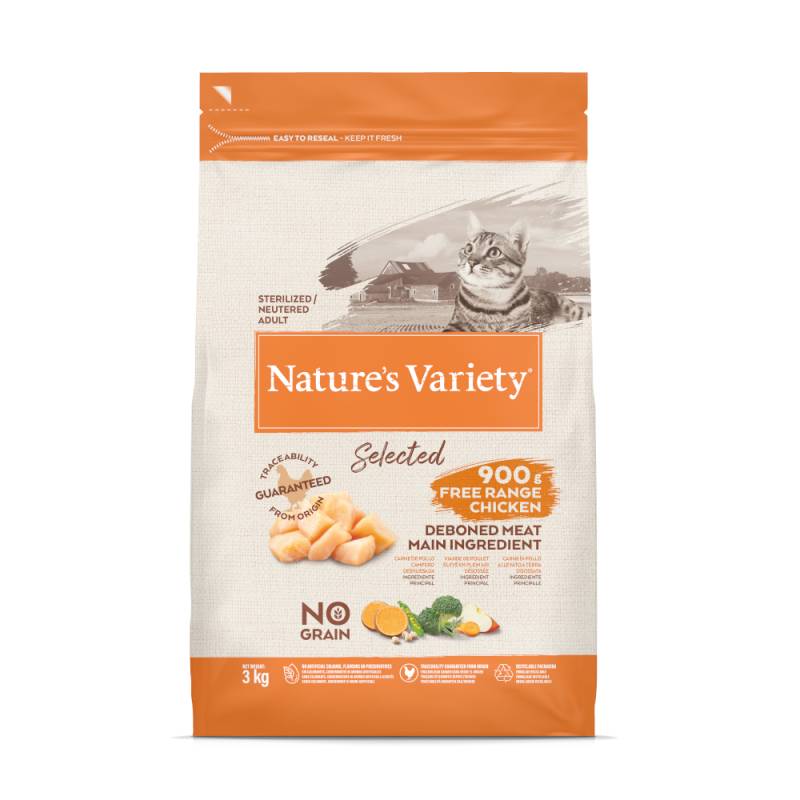 Nature's Variety Selected Sterilised Freilandhuhn - 3 kg von Nature’s Variety