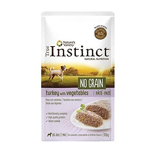Natures variety True Canine Adult NO Grain Truthahn, Gemüse, 150 g, Schwarz, Standard von Nature's Variety