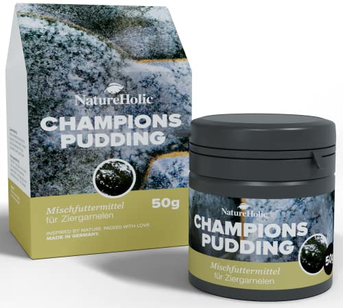 NatureHolic - ChampionsPudding Garnelenfutter I Premiumfutter für Wirbellose I nur das allerbeste für Champions I schonend hergestellt I Made in Germany I 50ml von NatureHolic