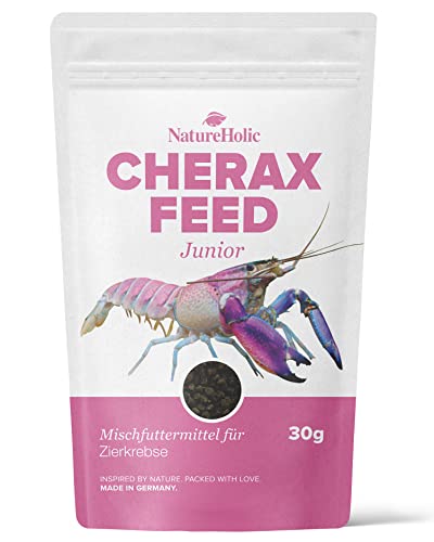 NatureHolic - Cheraxfeed JUNIOR - Futter für Krebse im Aquarium - 30g NatureHolic - Cheraxfeed JUNIOR - Futter für Krebse im Aquarium - 30g von NatureHolic