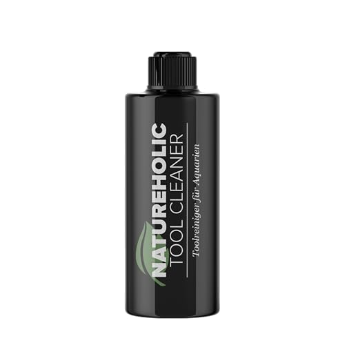 NatureHolic CleanLine Tool Cleaner - Chlorreiniger für Aquascaping Tools & Glasware - Entfernt Algen & Biofilme mühelos - Gebrauchsfertig für CO2-Diffusoren, Glasware & Edelstahlwerkzeug von NatureHolic