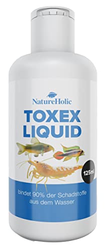 NatureHolic - Crusta ToxEx Liquid I Wasseraufbereiter I entfernt organische Schadstoffe I bindet Schwermetalle I Macht das Wasser kristallklar I 125ml von NatureHolic
