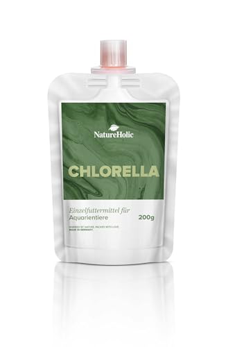 NatureHolic Lebendkultur Chlorella Liquid | Flüssigfutter mit lebenden Chlorella Algen | Einfache Anwendung in Aquarien | 200 g NatureHolic Lebendkultur Chlorella Liquid | Flüssigfutter mit lebenden Chlorella Algen | Einfache Anwendung in Aquarien | 200 g von NatureHolic