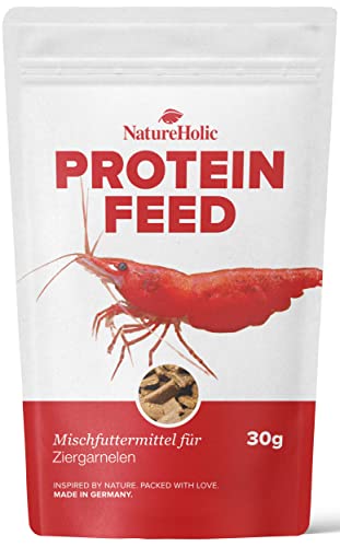 NatureHolic - Proteinfeed Garnelenfutter - Futter für Wirbellose im Aquarium - 30 g von NatureHolic