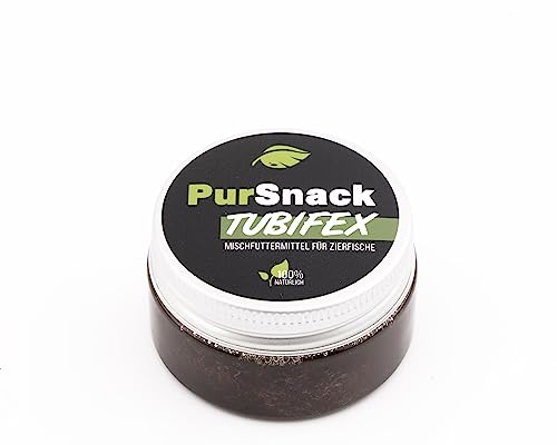 NatureHolic - PurSnack - Tubifex I für Garnelen und Krebse I für kleine bis große Fische I für Krabben und Schnecken I optimale Nährstoffquelle I 25 ml von NatureHolic