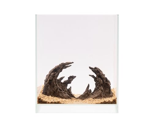 NatureHolic Ready to Scape Dragon's Gate 30 | Aquarium Deko Felsen | 2-teiliges Hardscape Set für Nano Aquarien für 30-60 cm | Wasserneutral & pflanzbar | Natürliche Dekoration von NatureHolic