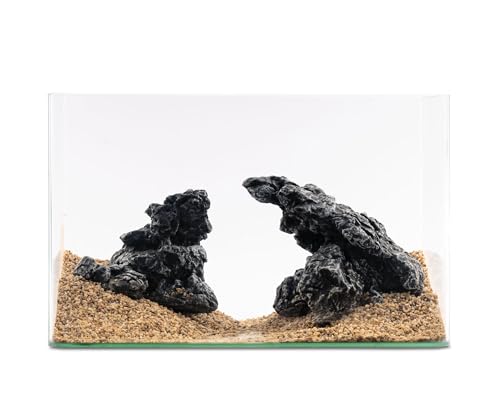 NatureHolic Ready to Scape Fusion Mountain | Aquarium Deko Felsen für Aquascaping | 2-teiliges Hardscape | Für Aquarien ab 45 cm | Naturgetreue Felsen mit poröser Oberfläche zum Bepflanzen NatureHolic Ready to Scape Fusion Mountain | Aquarium Deko Felsen für Aquascaping | 2-teiliges Hardscape | Für Aquarien ab 45 cm | Naturgetreue Felsen mit poröser Oberfläche zum Bepflanzen von NatureHolic