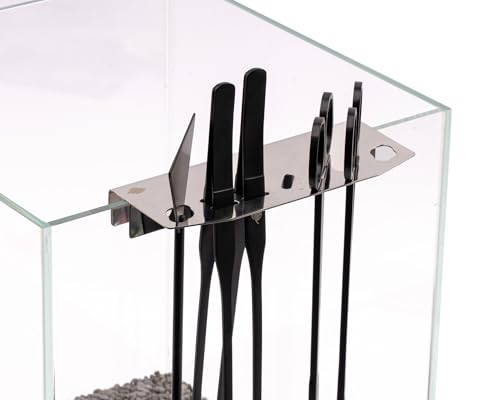 NatureHolic ToolHolder | Werkzeughalter für Aquascaping Tools | Aus rostfreiem Edelstahl | Befestigung an Aquariumkante oder Unterschrank | Praktische und Elegante Aufbewahrung NatureHolic ToolHolder | Werkzeughalter für Aquascaping Tools | Aus rostfreiem Edelstahl | Befestigung an Aquariumkante oder Unterschrank | Praktische und Elegante Aufbewahrung von NatureHolic