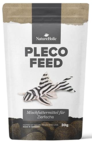 NatureHolic Plecofeed | Wels Futtertabletten | Fischfutter Aquarium | Premium Welsfutter Tabs für Saugwelse | Mit Ballaststoffen, tierischen Proteinen & Gemüse | Extra Harte Chips zum Abraspeln NatureHolic Plecofeed | Wels Futtertabletten | Fischfutter Aquarium | Premium Welsfutter Tabs für Saugwelse | Mit Ballaststoffen, tierischen Proteinen & Gemüse | Extra Harte Chips zum Abraspeln von NatureHolic