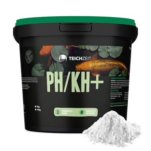 NatureHolic Teichzeit pH/KH+ Wasseraufbereiter zur Stabilisierung von KH-Wert & pH-Wert im Koi- und Gartenteich | 1kg NatureHolic Teichzeit pH/KH+ Wasseraufbereiter zur Stabilisierung von KH-Wert & pH-Wert im Koi- und Gartenteich | 1kg von NatureHolic