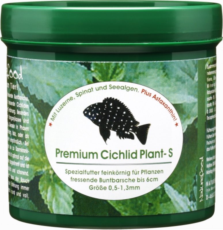 Naturefood Premium Cichlid Plant S -bis 6cm-: 850g von Naturefood