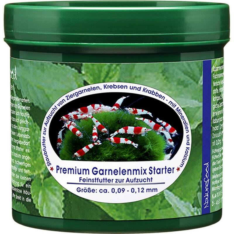 Naturefood Premium Garnelenmix Starter für Babygarnelen 25g von Naturefood