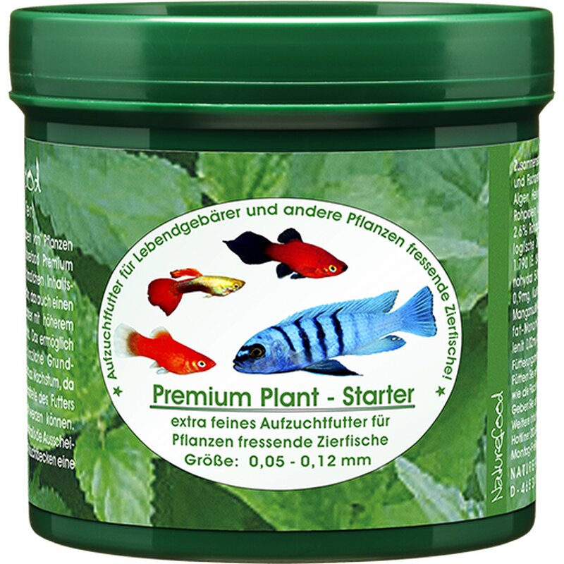 Naturefood Premium Plant Starter XXS für herbivore Jungfische: 105g von Naturefood
