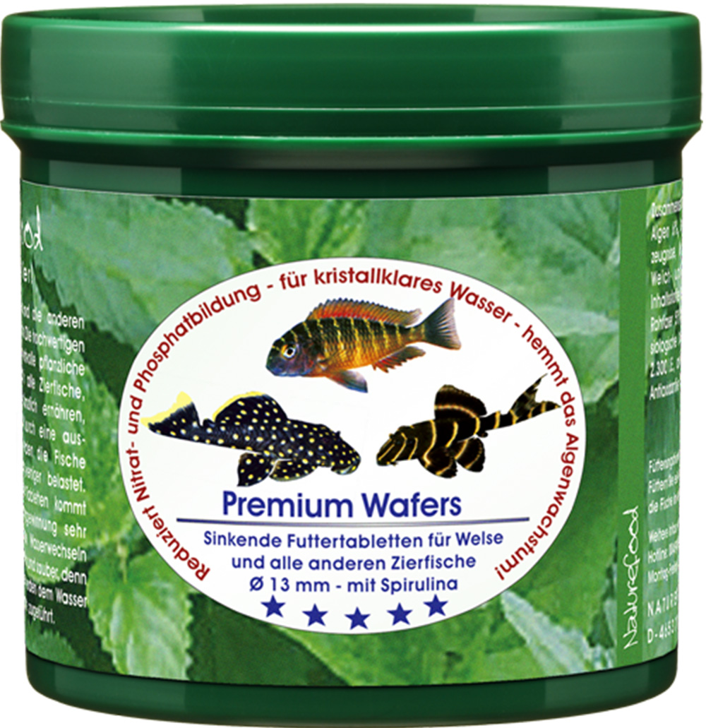 Naturefood Premium Wafers für Welse 25g von Naturefood