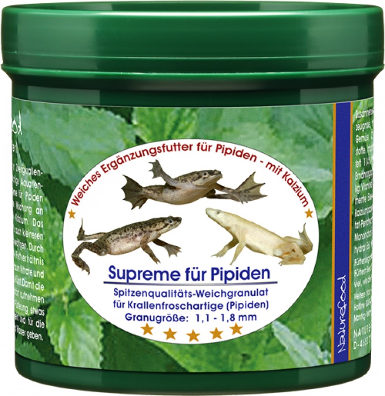 Naturefood Supreme für Pipiden - weiches Granulat: 55g von Naturefood