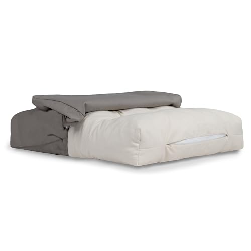 Naturepedic Organic Pet Bed Cover - Waschbarer wasserdichter Matratzenschoner - Abnehmbarer Bezug für Hunde- und Katzenbett - XXL Naturepedic Organic Pet Bed Cover - Waschbarer wasserdichter Matratzenschoner - Abnehmbarer Bezug für Hunde- und Katzenbett - XXL von Naturepedic