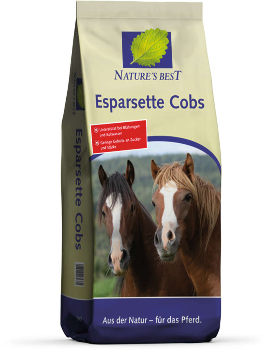 Natures Best Esparsette Cobs 15 kg Sack Unterstützt die Verdauung Natures Best Esparsette Cobs 15 kg Sack Unterstützt die Verdauung von Natures Best