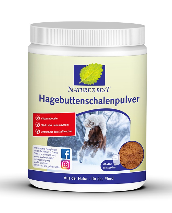 Natures Best Hagebuttenschalenpulver 900g Vitaminbooster Natures Best Hagebuttenschalenpulver 900g Vitaminbooster von Natures Best