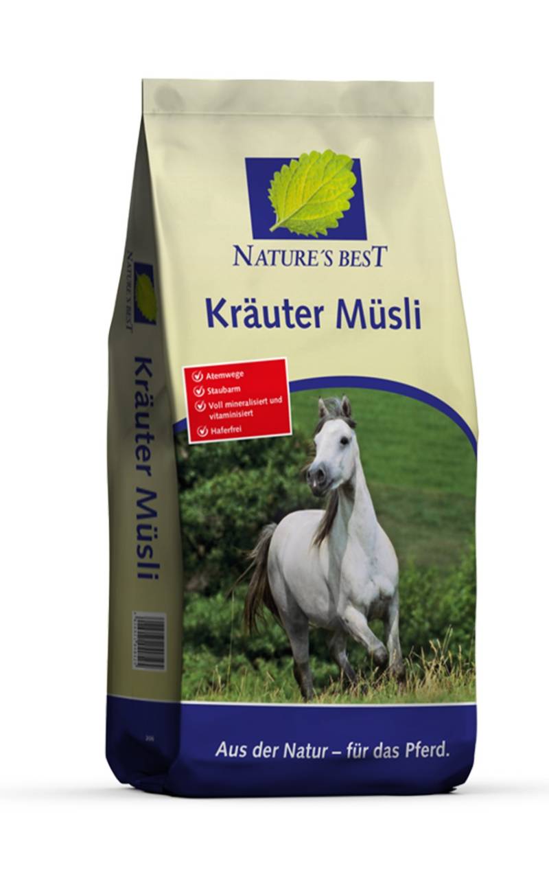 Natures Best Kräuter Müsli 20 kg Mit ätherischen Ölen Natures Best Kräuter Müsli 20 kg Mit ätherischen Ölen von Natures Best