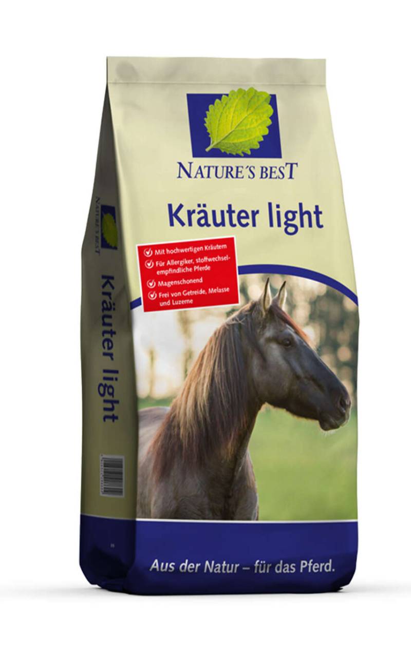 Natures Best Kräuter light 15 kg Sack Ideal für Allergiker Natures Best Kräuter light 15 kg Sack Ideal für Allergiker von Natures Best