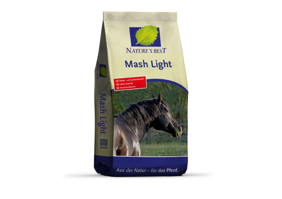 Natures Best Mash Light 10kg Sack Gut für den Magen Natures Best Mash Light 10kg Sack Gut für den Magen von Natures Best