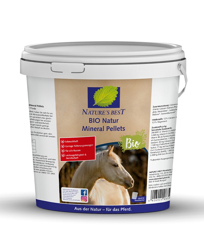 Natures Best Natur Mineral Pellets 10 kg Mineralversorgung Natures Best Natur Mineral Pellets 10 kg Mineralversorgung von Natures Best