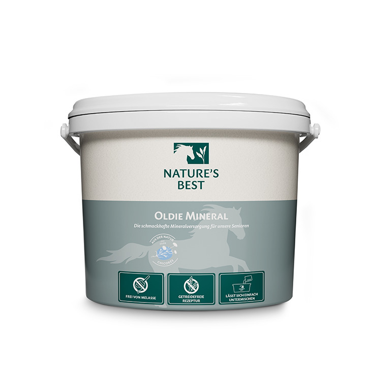 Natures Best Oldie Mineral 3 kg Eimer Die optimale Versorgung bis ins hohe Alter Natures Best Oldie Mineral 3 kg Eimer Die optimale Versorgung bis ins hohe Alter von Natures Best
